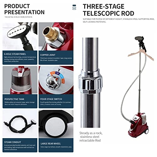 Garment Steamer - 2200W 3.8L 70Min