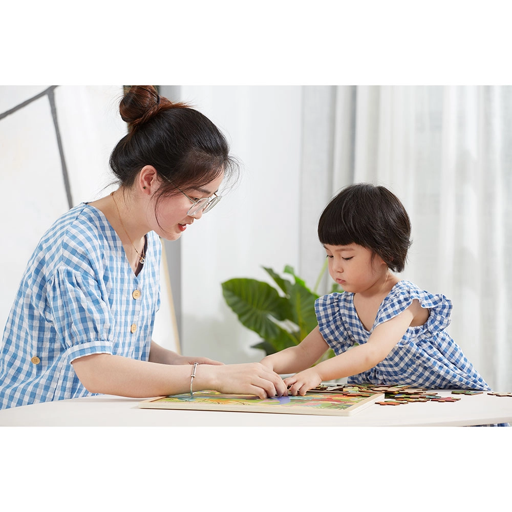 Fire Fighting Wooden Puzzle (SW-44581) - 48 pcs