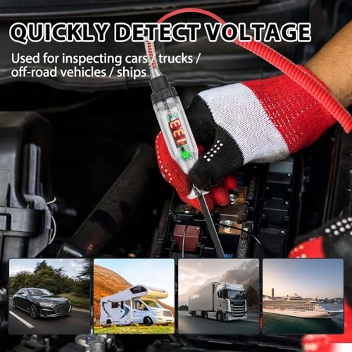 Digital Test Light - 1PCS Backlit 16-inch Probe