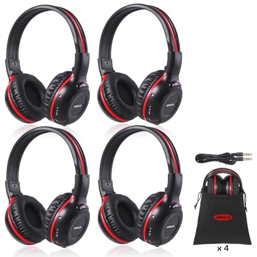 Infrared Headphones - Bluetooth Wired Honda Odyssey, Pilot, uConnect VES, Chrysler Pacifica, Town and Country, Dodge Grand Caravan, Chevy Suburban, Chevy Tahoe, GMC Yukon, Nissan Armada, Toyota Sienna, Cadillac Escalade, Ford Expedition