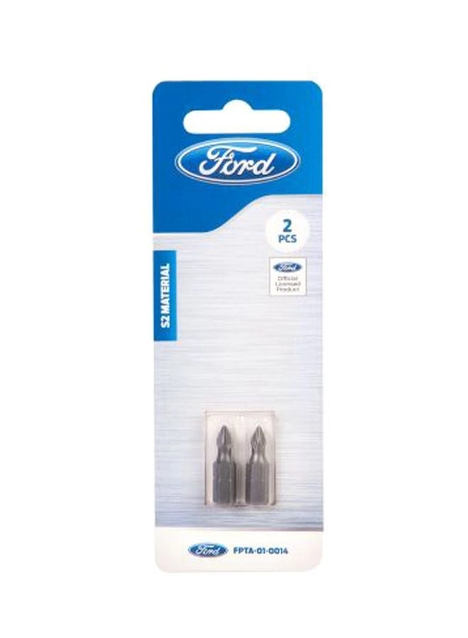 Screw Driving Bits - Pack of 2 25mm Silver