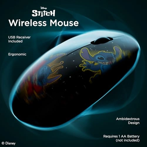 Lilo and Stitch Wireless Mouse - Bluetooth