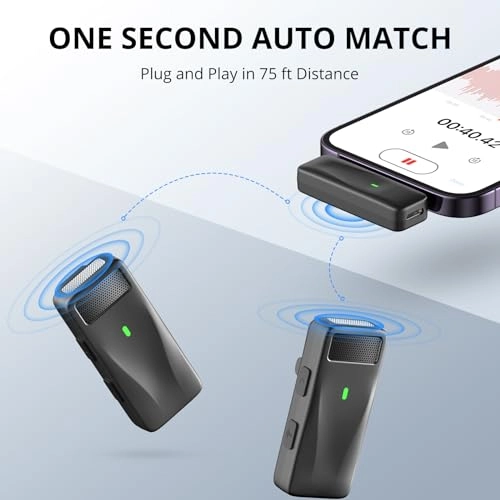 Weless Microphone System - 2 Microphones 2.4G