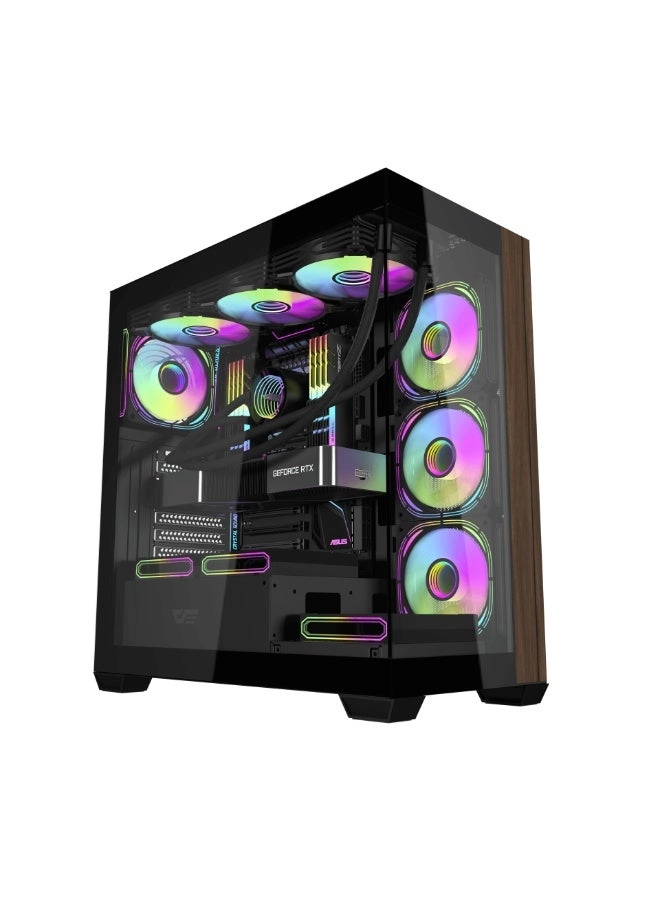 DS900G - curved tempered glass Mid Tower