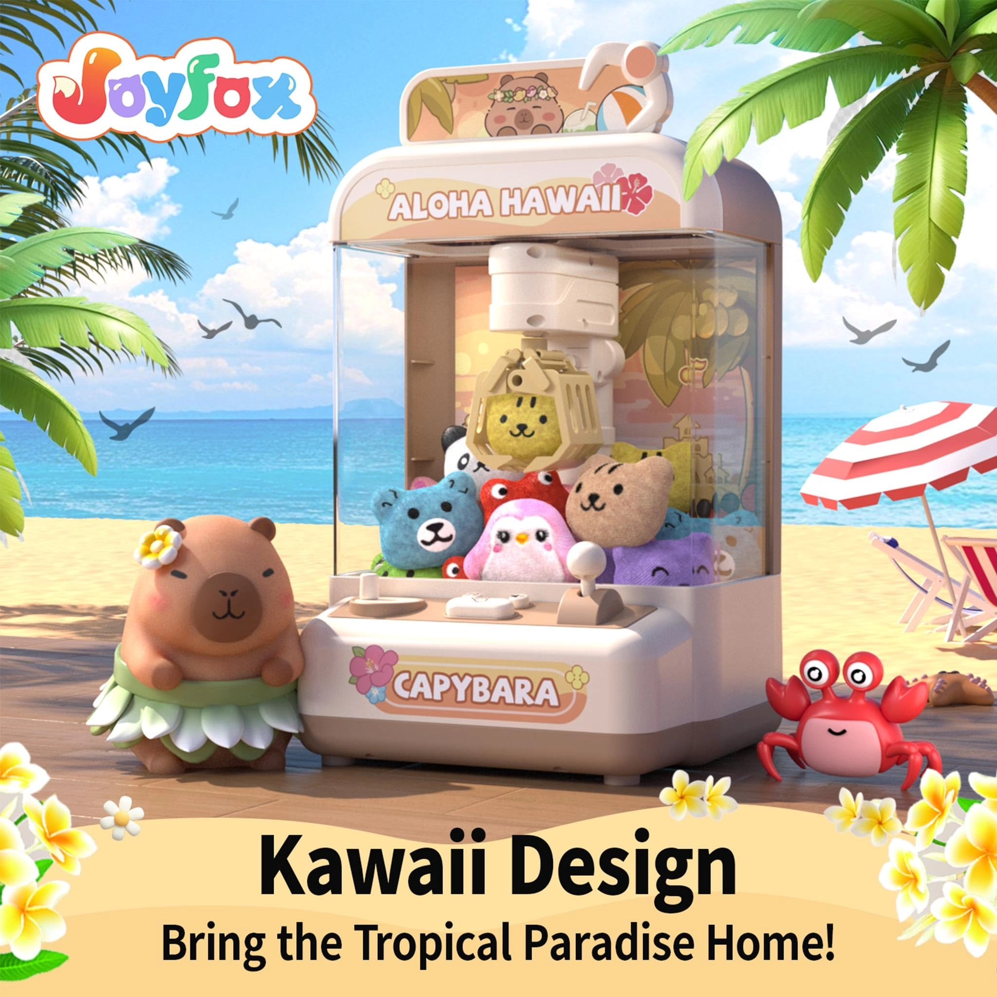 Capybara Mini Claw Machine - 3 years+