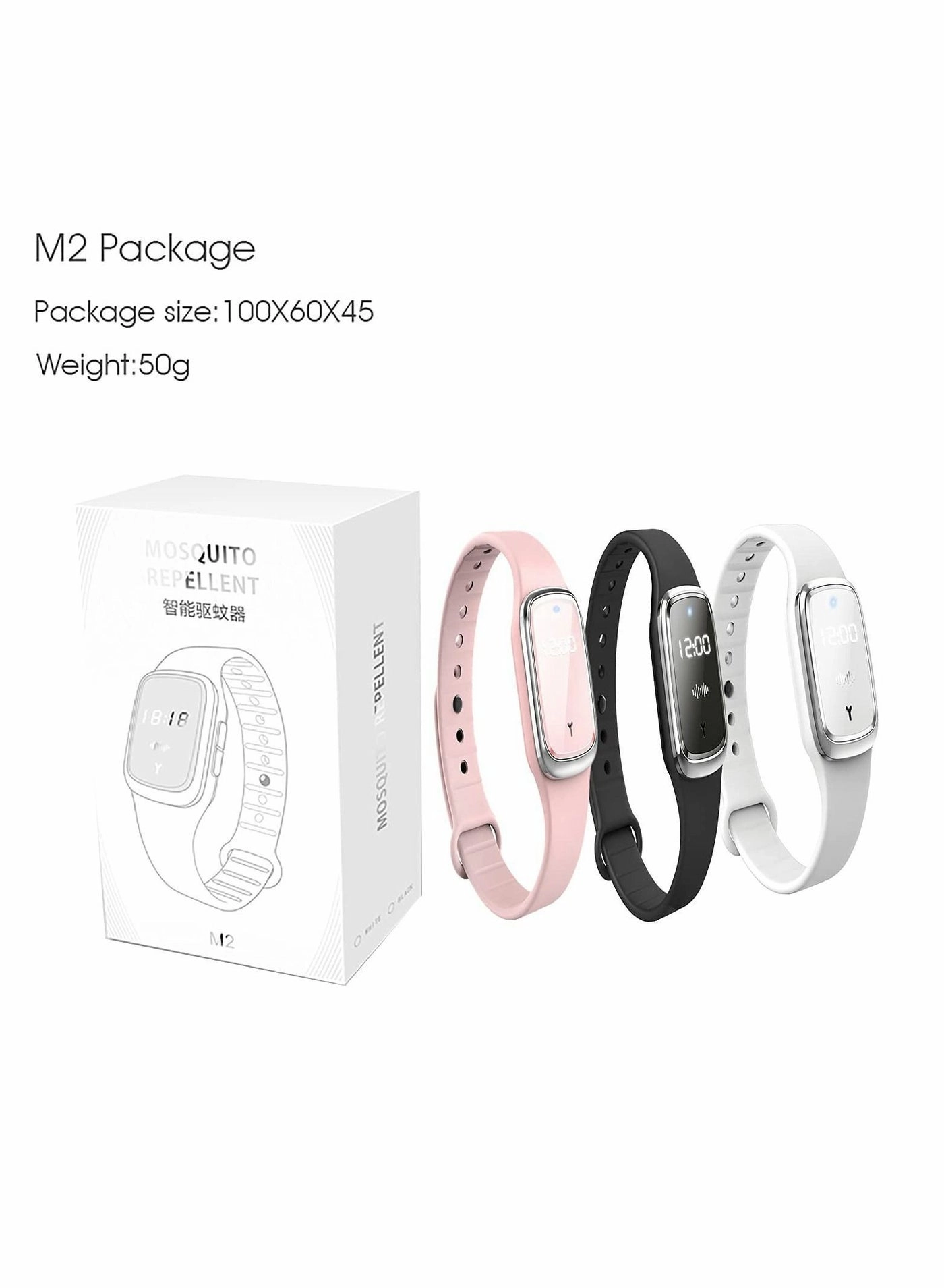 Ultrasonic Mosquito Repellent Watch