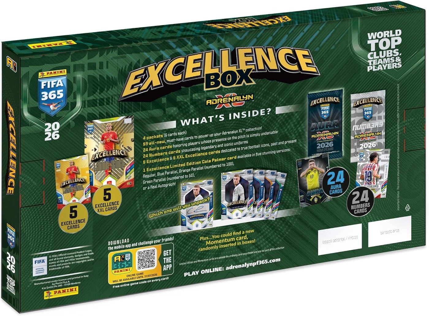 FIFA 365 2026 Excellence Box - 24 pcs