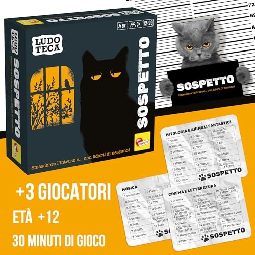 Ludoteca Pocket Suspicious - Italian 3 years and up