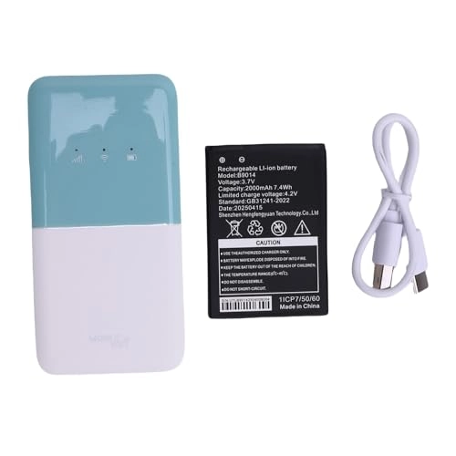 Mobile WiFi Hotspot - 4G 3650mAh Battery 10 Connected Devices