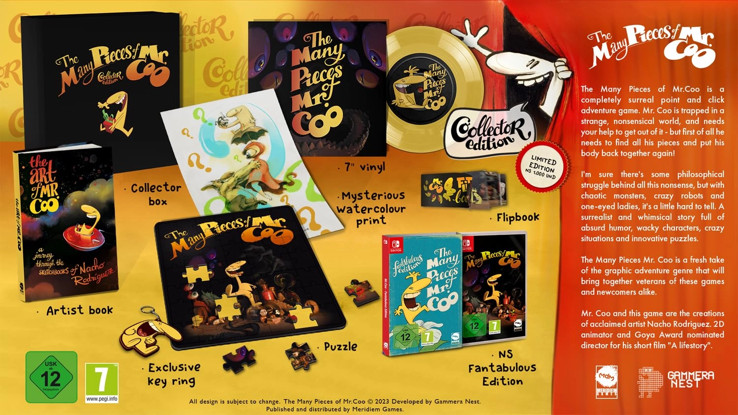 Mindscape The Many Pieces Of Mr. Coo Collectors Edition - Nintendo Switch