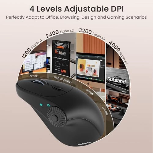 Ergonomic Vertical Mouse - Bluetooth