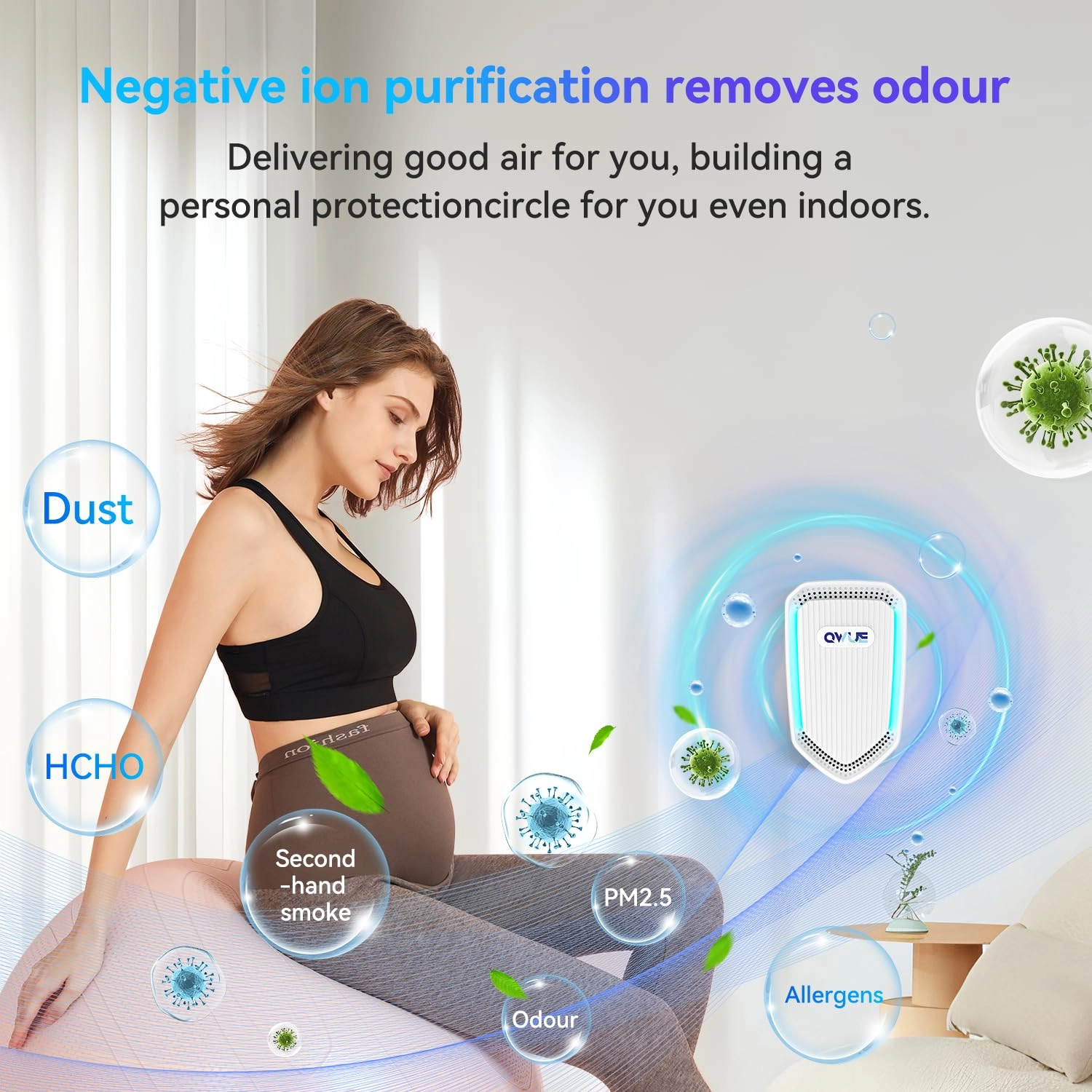 Air Ionizer - 8Pack Filterless Plug In Pack