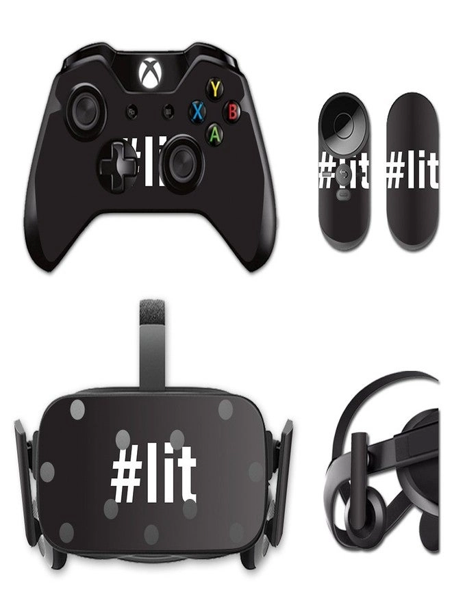 MightySkins Skin Compatible with Oculus Rift CV1 - Lit 2 Vinyl Decal