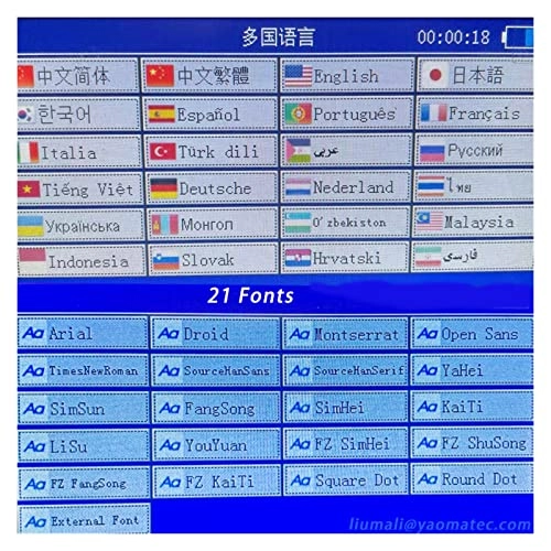 Portable inkjet printer