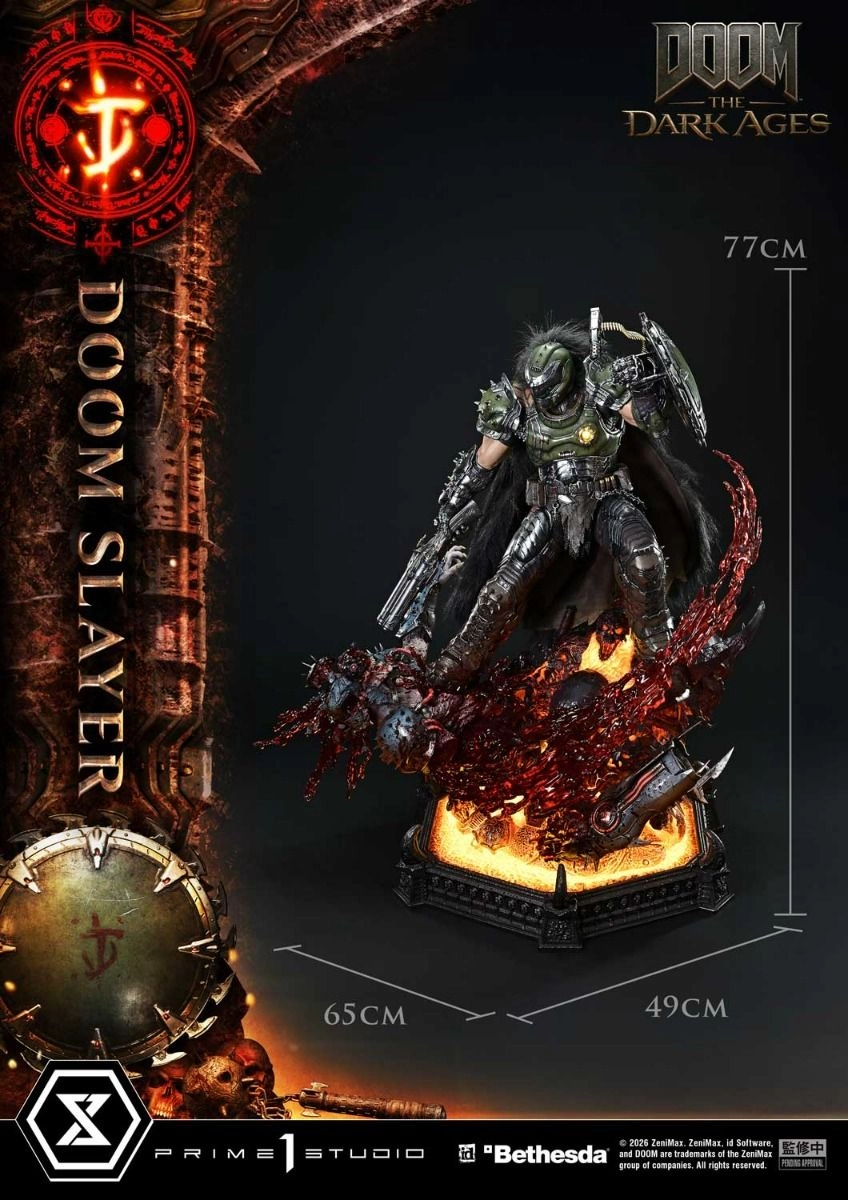 Ultimate Premium Masterline Doom: The Dark Ages Doom Slayer Statue