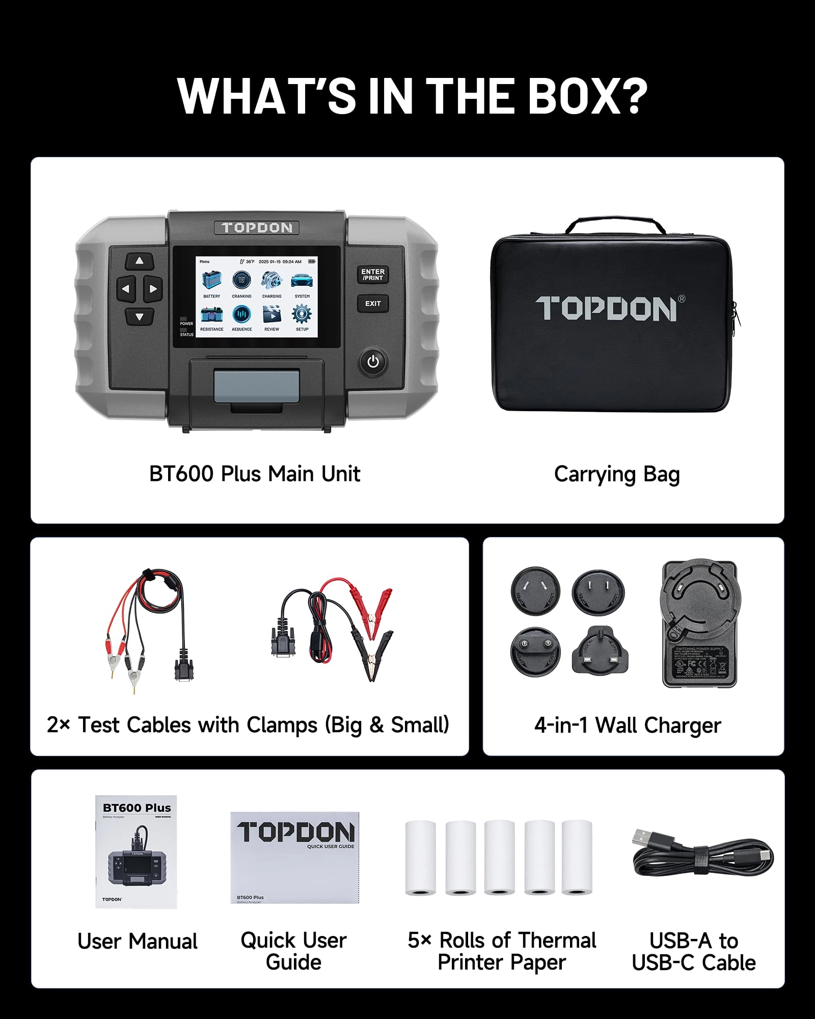 BT600 Plus - 6V/12V/24V