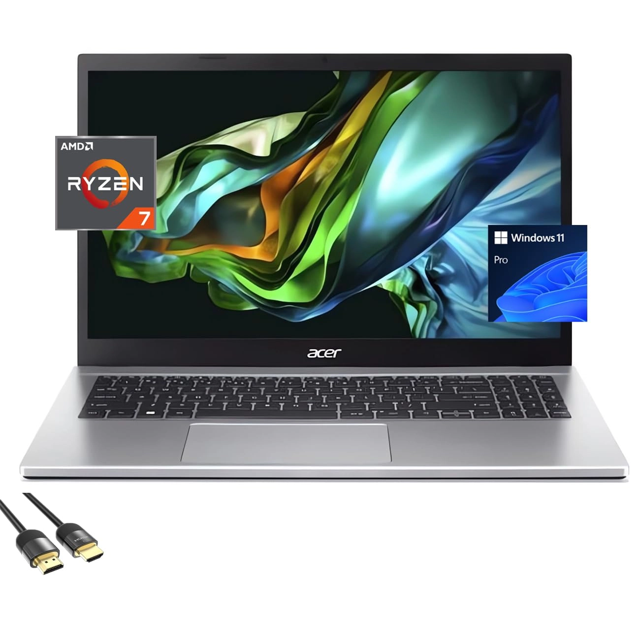 Aspire 3 A315 - 15.6'' Ryzen 7 5700U 64GB SODIMM 1TB SSD