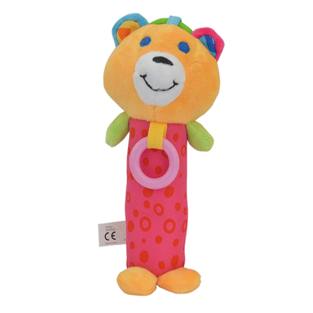 Pixie Baby Bear Rattle Toy - Suitable for 0 month & above Fabric material
