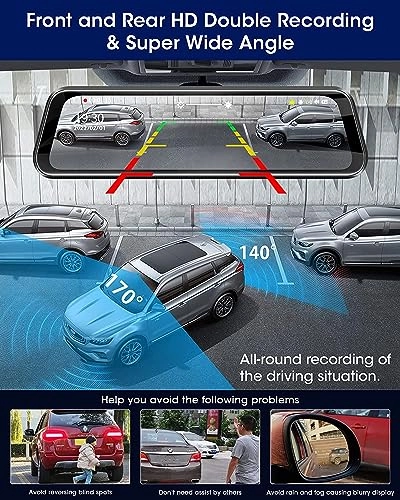 Mirror Dash Cam - 1080p