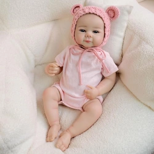 Reborn Baby Doll - 20 Inch Vinyl Girl Ages 3+