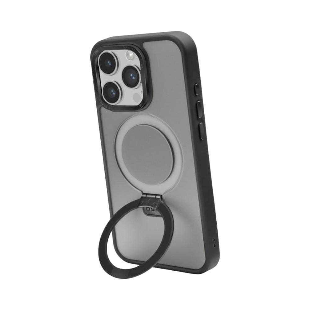 SBS Magsafe Stand Cover - iPhone 15 Pro Max Black
