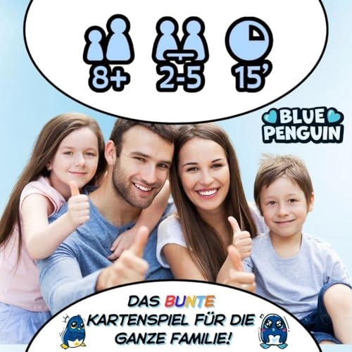 Naivina Blue Penguin - Family Card Game (German)
