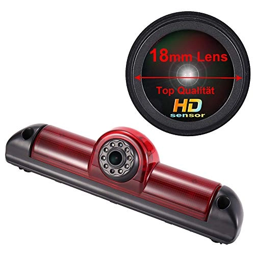Brake Light Reversing Camera - Night Vision 1280 x 720 pixels