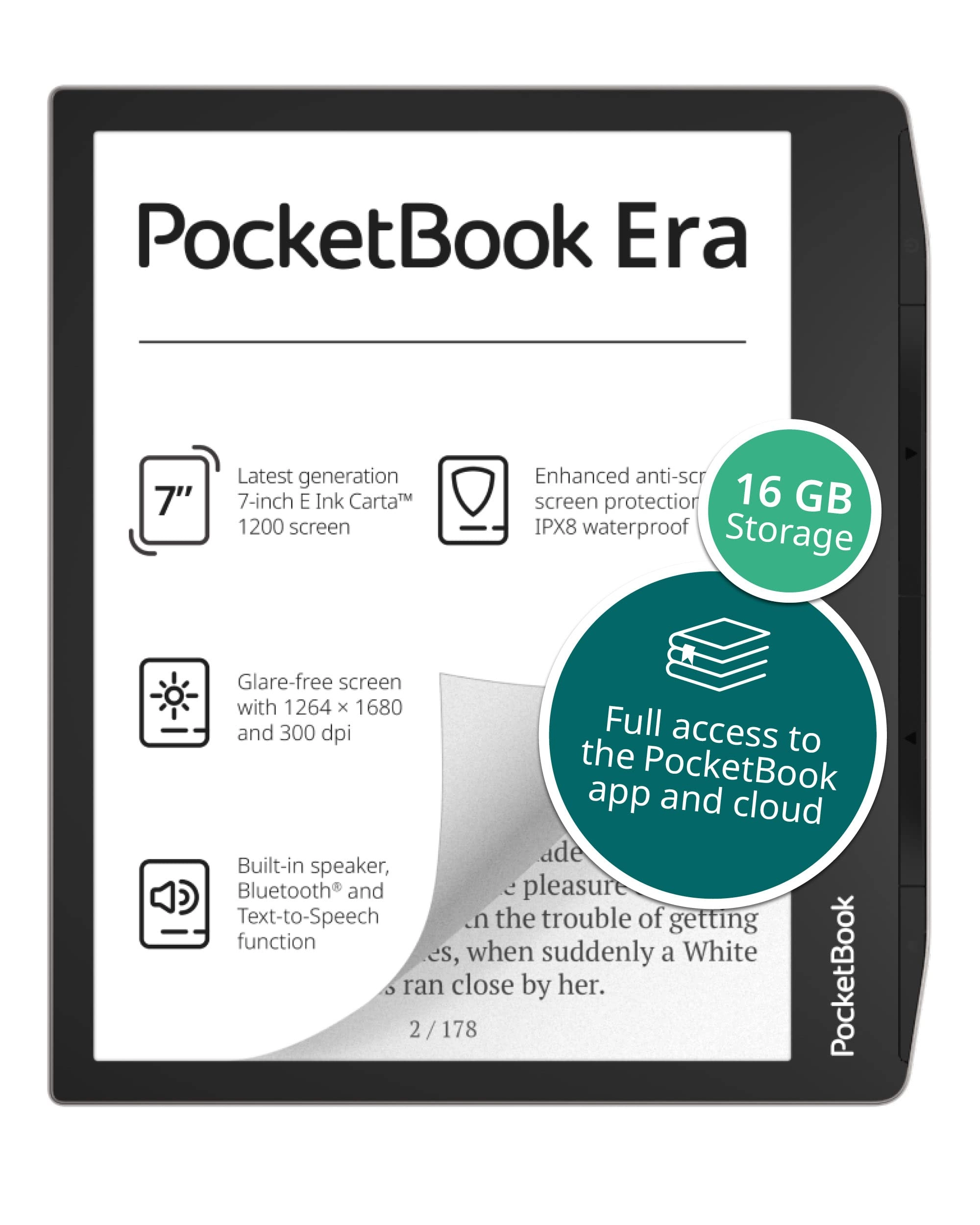 PocketBook Era 7-inch 16GB - Waterproof