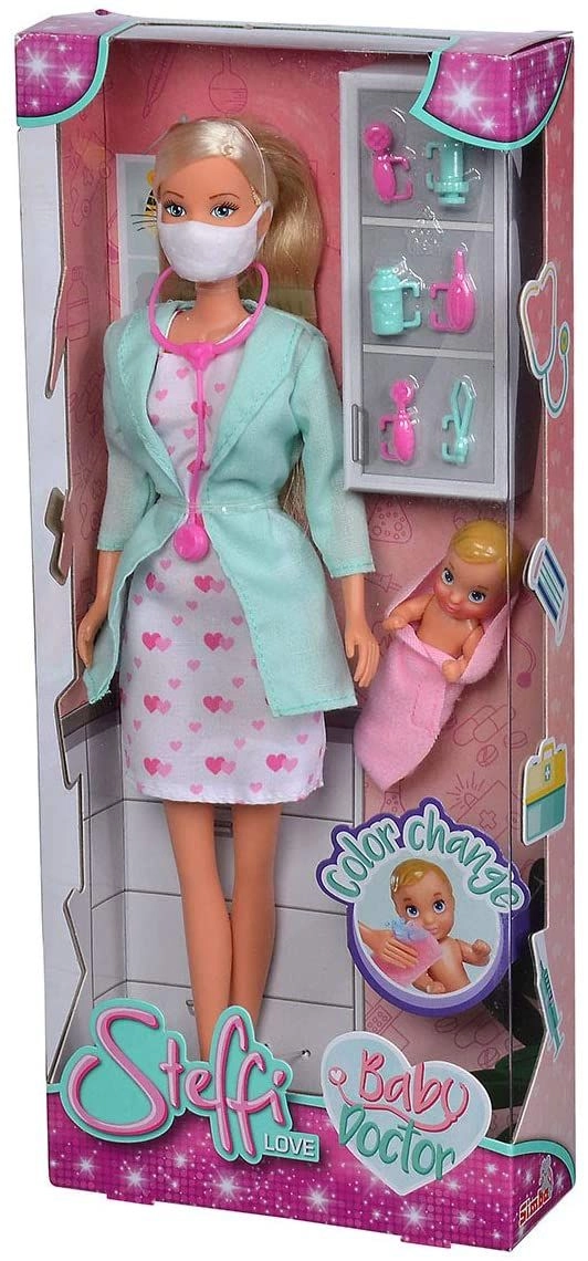 Steffi Love Baby Doctor Playset - 29cm Plastic Ages 3+