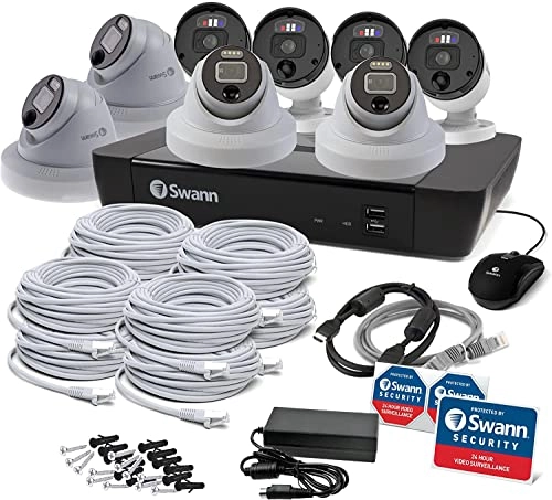 NVR-8980 + NHD-900BE + NHD-900DE - 4 Bullet & 2 Dome 8 Channel 4K