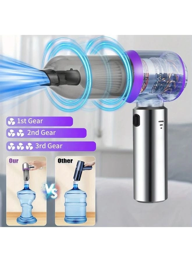 4-in-1 Wireless Handheld Vacuum Cleaner - 2000mAh