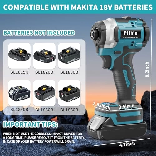 Impact Driver - 18V 1/4" Hex 2800 In-lbs
