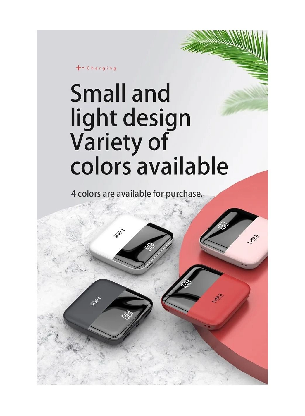 mini power bank - 10000 mAh