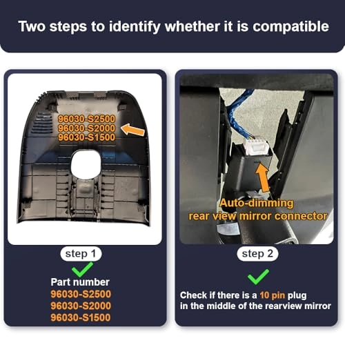 4K Front Only 2160P for Hyundai Sante FE 2021-2023