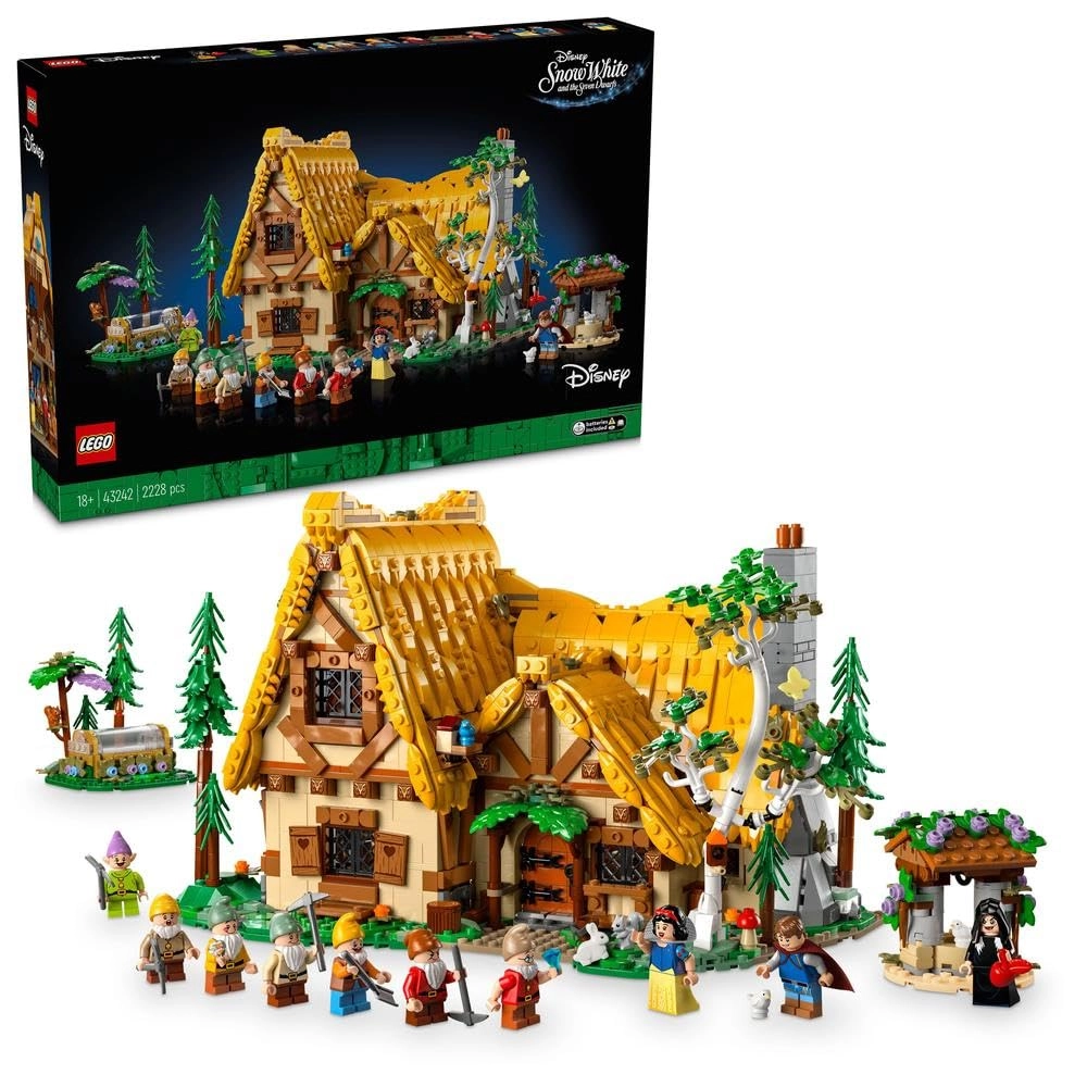 Disney Snow White and the Seven Dwarfs’ Cottage (43242)