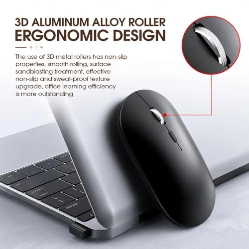 Dual Mode Wireless Bluetooth Mouse - Bluetooth 2.4G
