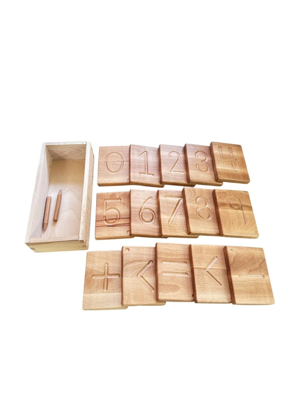 Trace Me English Numbers - 4 years+ 18 pieces