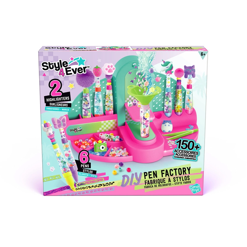 Canal Toys DIY Pen Factory Kit - 6+ years 6 pcs