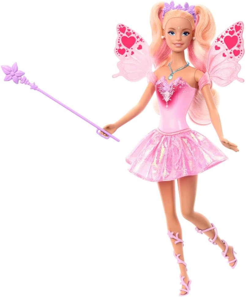 Barbie Fairy Doll - Plastic Fantasy Color-Change Ages 36+