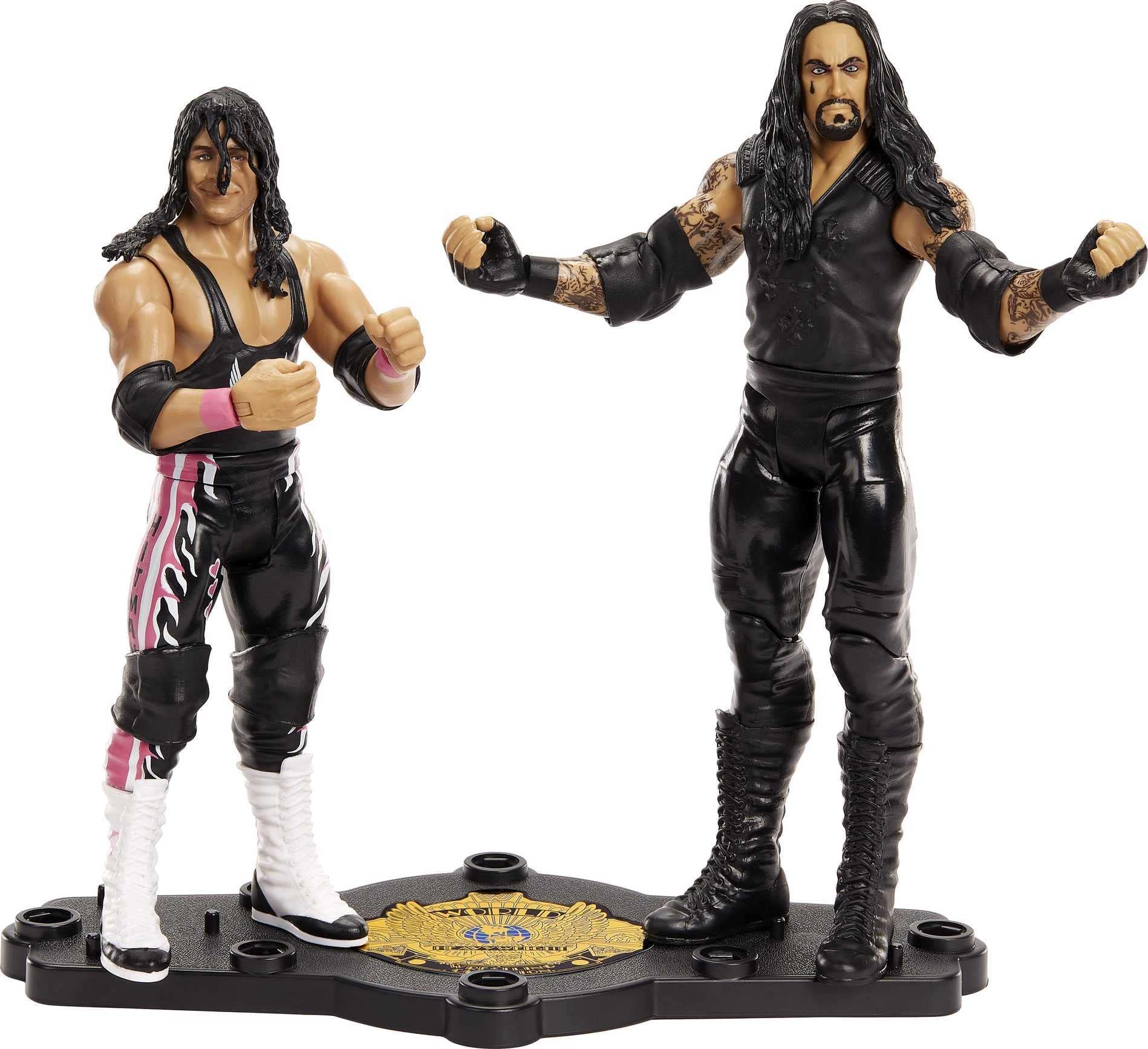 WWE Bret “Hit Man” Hart + Undertaker - Friday Night Smackdown - 2 pcs