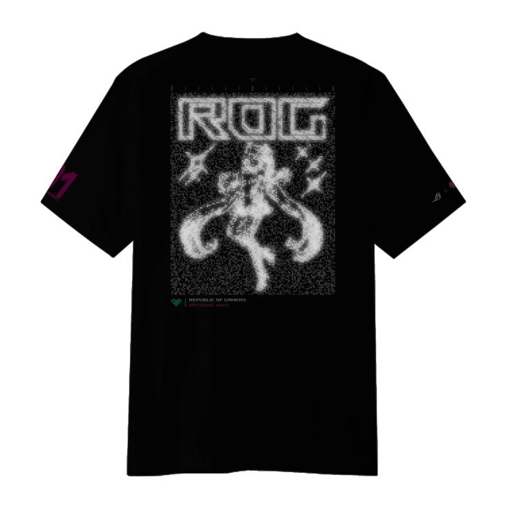 ROG x Hatsune Miku Gaming PC - 9950X3D 64GB 2TB + ROG Strix XG27ACMEG-G - 27-inch QHD + ROG Strix Arion - 2TB + ROG T-Shirt
