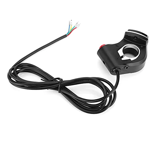 Cryfokt Mountain Bike 2 in 1 Light Horn Switch Button - 1.7m cable 22.5mm handlebar