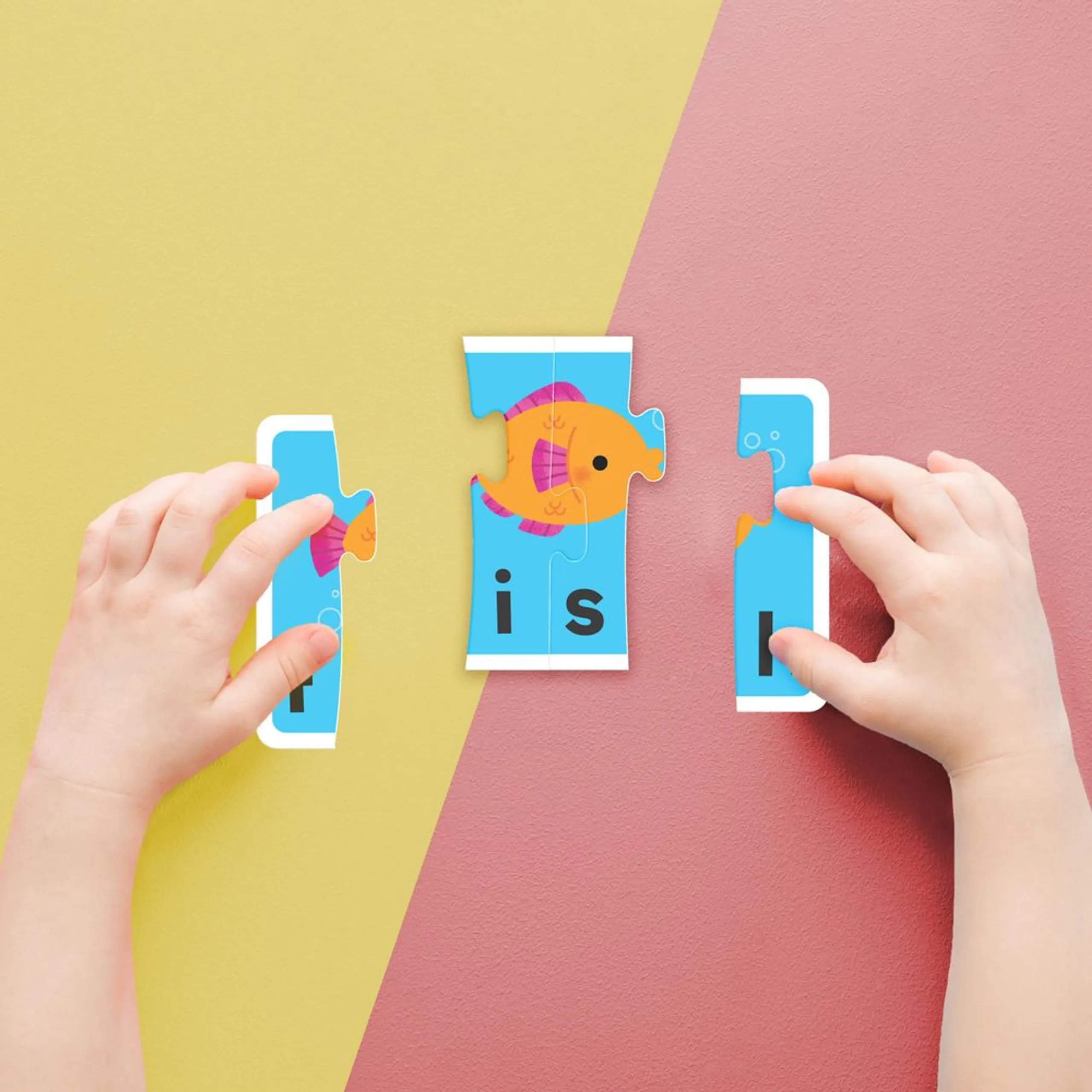 Match & Learn Jigsaw Puzzle & Book Set - Suitable for 3 years & above 70 Pcs