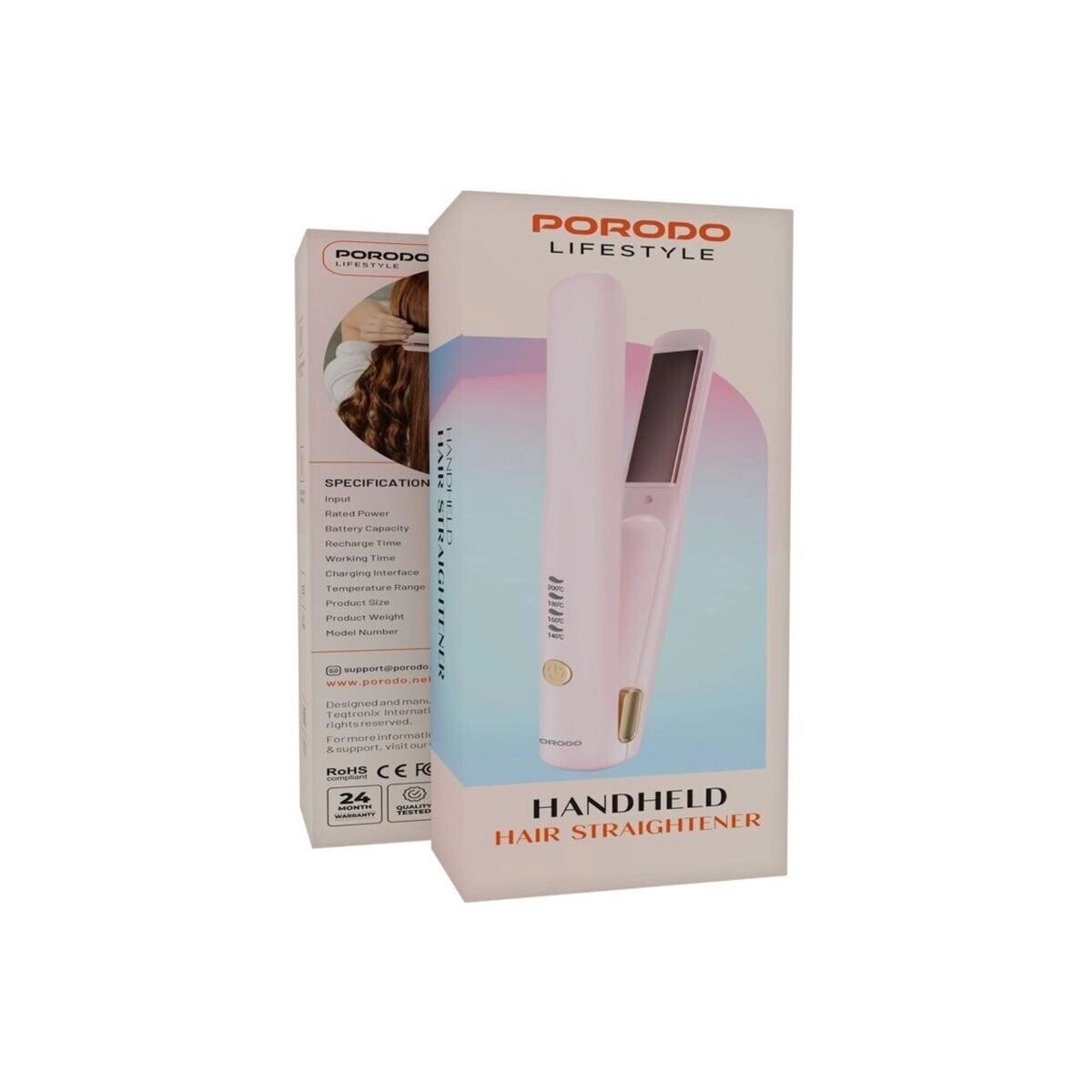 Lifestyle Handheld Hair Straightener
