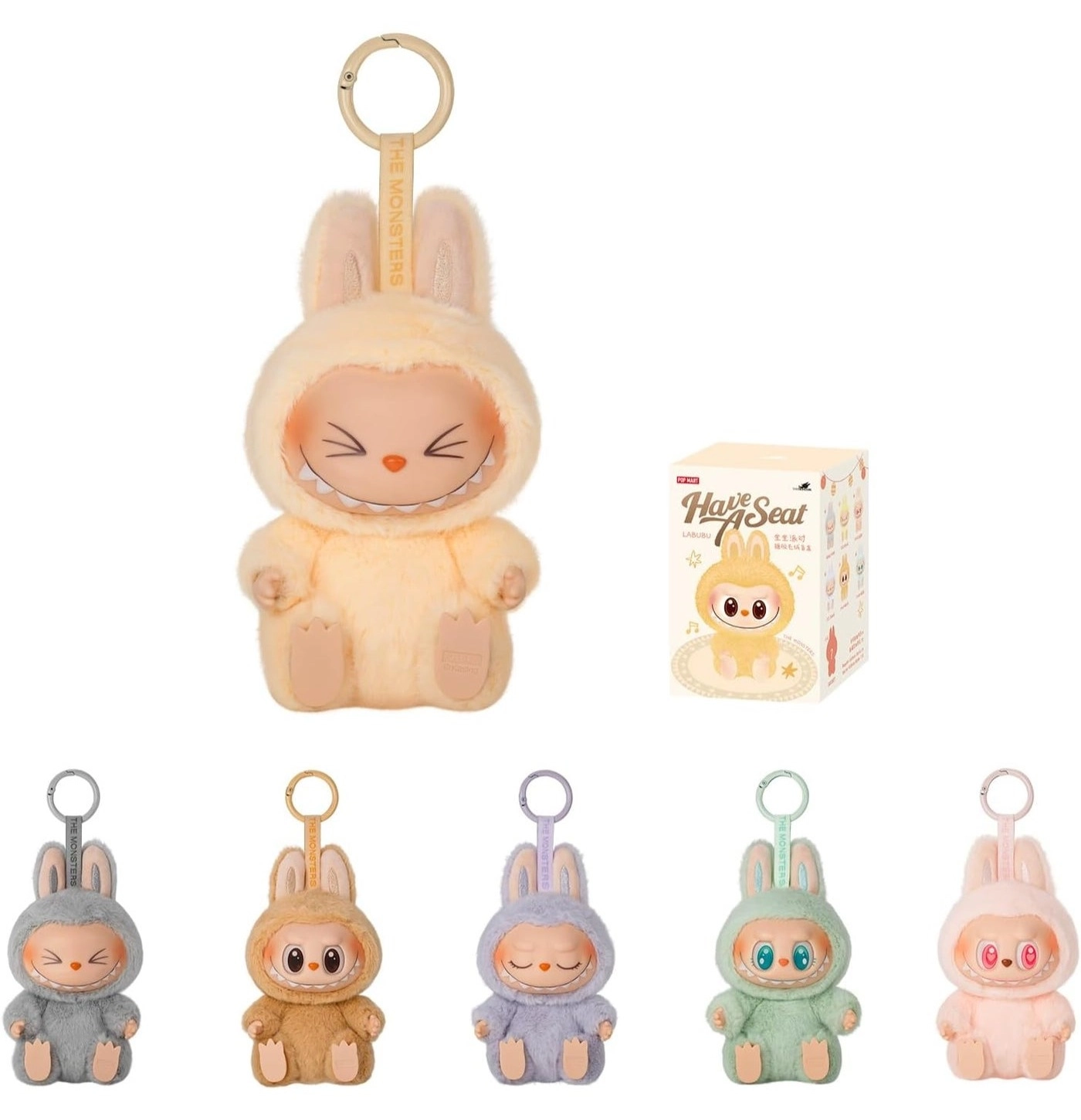 Pop Mart The Monsters - Second-Generation Sit-Down Party Series - 17 cm - Assorted Styles