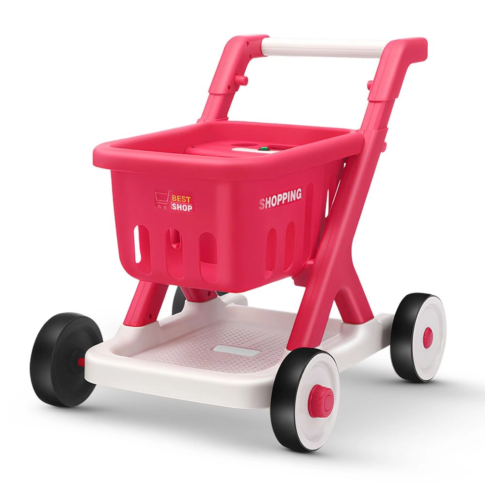 2-In-1 Pull-Along Walker & Shopping Cart