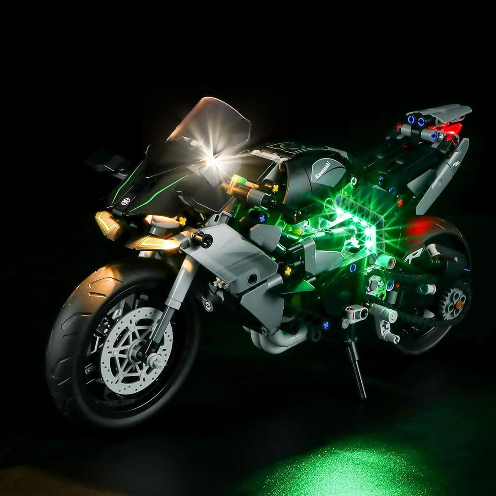 Vaodest LED Light for LEGO 42170 Technic Kawasaki Ninja H2R Motorcycle Set