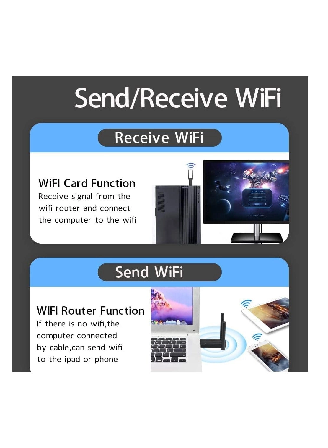 AX1800 - Dual Band USB 3.0 Wireless