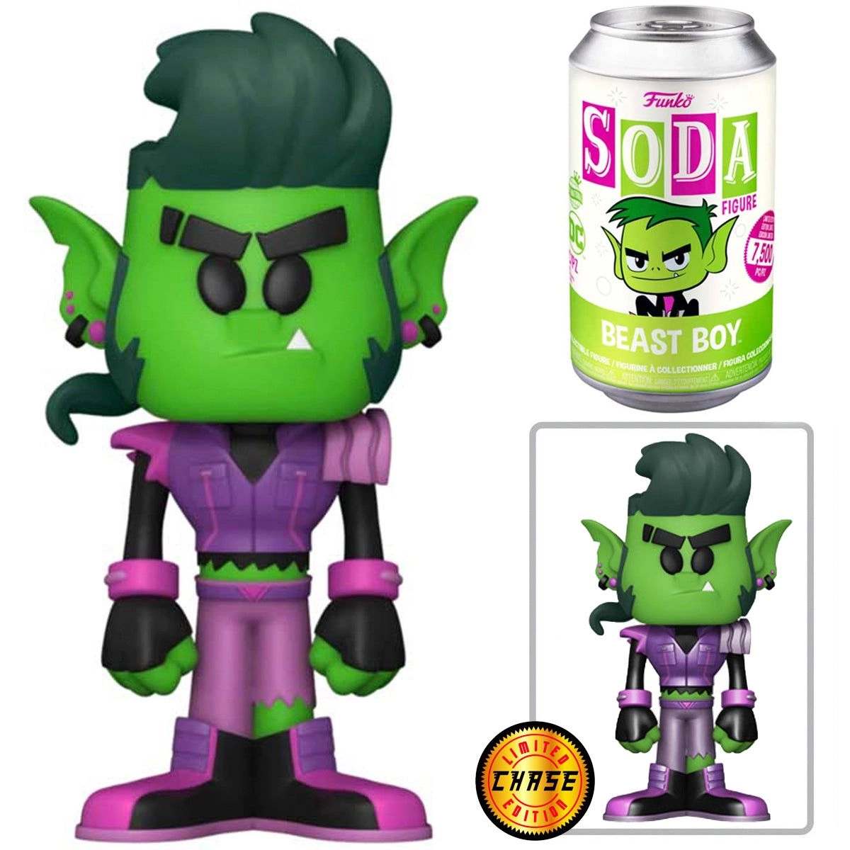 FUNKO Beast Boy - Teen Titans - Vinyl SODA Metal (Chance of Chase)