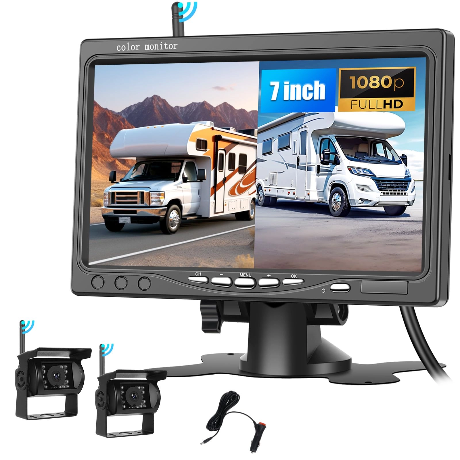 SIXWIN Wireless 1080P HD Reversing Camera Kit